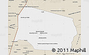 Classic Style Map of Gral. Eugenio A. Garay