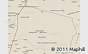 Shaded Relief Map of Gral. Eugenio A. Garay