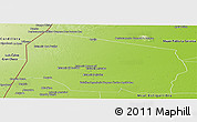 Physical Panoramic Map of Gral. Eugenio A. Garay