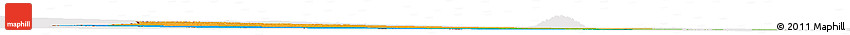 Political Horizon Map of Boqueron, cropped outside