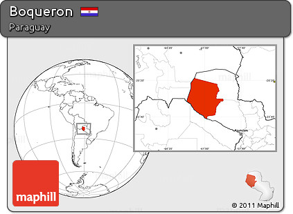 Blank Location Map of Boqueron