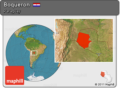 Satellite Location Map of Boqueron