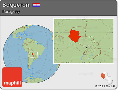 Savanna Style Location Map of Boqueron, within the entire country