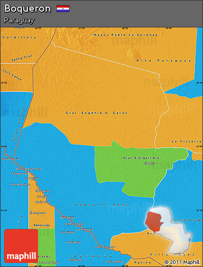 Political Map of Boqueron