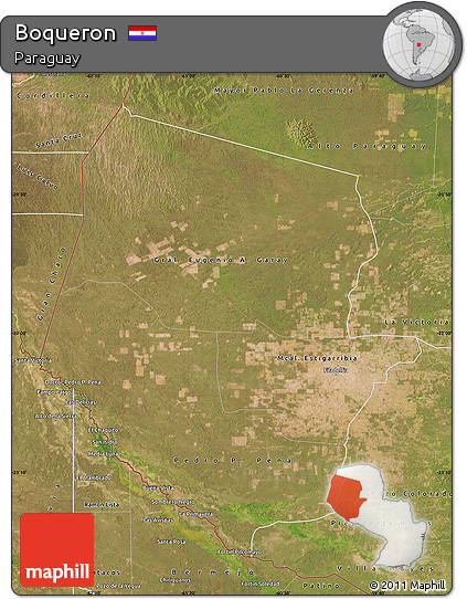 Satellite Map of Boqueron