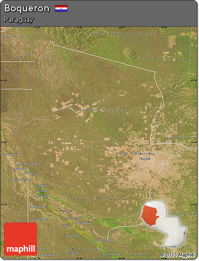 Satellite Map of Boqueron