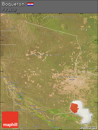 Satellite Map of Boqueron