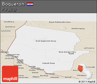 Classic Style Panoramic Map of Boqueron