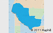Political Map of Pedro P. Pena, lighten