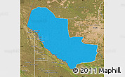 Political Map of Pedro P. Pena, satellite outside