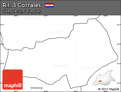 Blank Simple Map of R.I. 3 Corrales