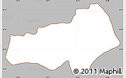Gray Simple Map of R.I. 3 Corrales, cropped outside