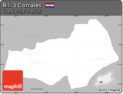 Gray Simple Map of R.I. 3 Corrales
