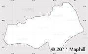 Silver Style Simple Map of R.I. 3 Corrales, cropped outside