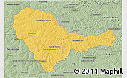 Savanna Style 3D Map of Curuguaty