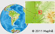 Physical Location Map of Curuguaty