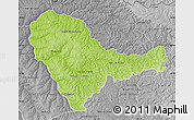 Physical Map of Curuguaty, desaturated
