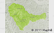 Physical Map of Curuguaty, lighten, semi-desaturated