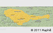 Savanna Style Panoramic Map of Curuguaty