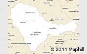 Classic Style Simple Map of Curuguaty