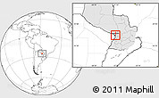 Blank Location Map of Asuncion (Is.), highlighted country