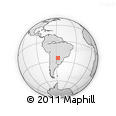Outline Map of Asuncion (Is.)