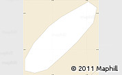 Classic Style Simple Map of Asuncion (Is.)