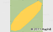 Savanna Style Simple Map of Asuncion (Is.)
