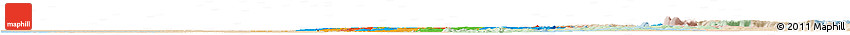Political Horizon Map of Central, lighten