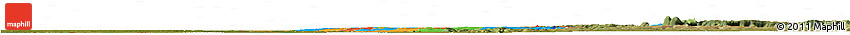 Political Horizon Map of Central, satellite outside