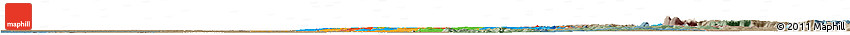 Political Horizon Map of Central, semi-desaturated