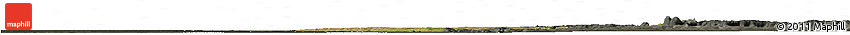 Satellite Horizon Map of Central, darken, semi-desaturated