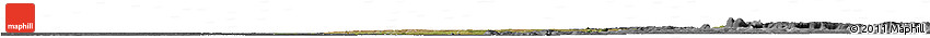 Satellite Horizon Map of Central, desaturated