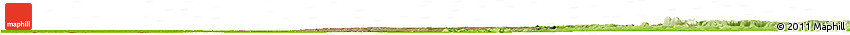 Satellite Horizon Map of Central, physical outside