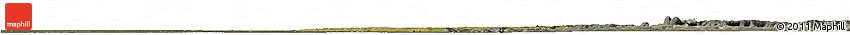 Satellite Horizon Map of Central, semi-desaturated