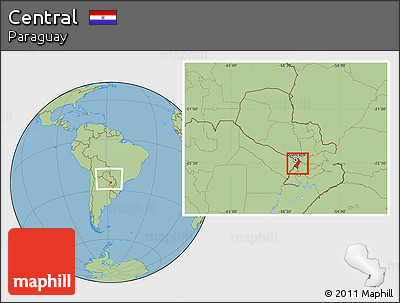Savanna Style Location Map of Central, within the entire country