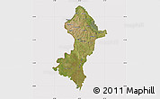 Satellite Map of Central, cropped outside