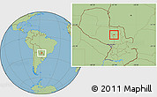 Savanna Style Location Map of Belen