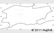 Blank Simple Map of Belen, no labels