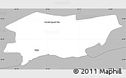 Gray Simple Map of Belen