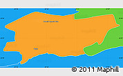 Political Simple Map of Belen