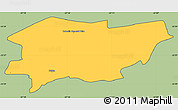 Savanna Style Simple Map of Belen, cropped outside