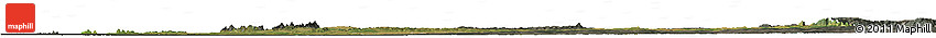 Satellite Horizon Map of Concepcion, darken, semi-desaturated