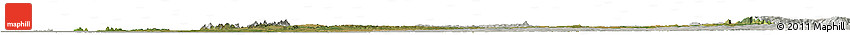Satellite Horizon Map of Concepcion, lighten, semi-desaturated