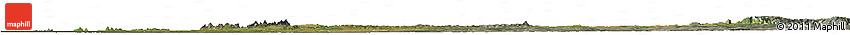 Satellite Horizon Map of Concepcion, semi-desaturated