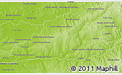 Physical 3D Map of Horqueta