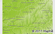 Physical Map of Horqueta