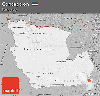 Gray Map of Concepcion