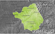 Physical 3D Map of Yby Yau, darken, desaturated
