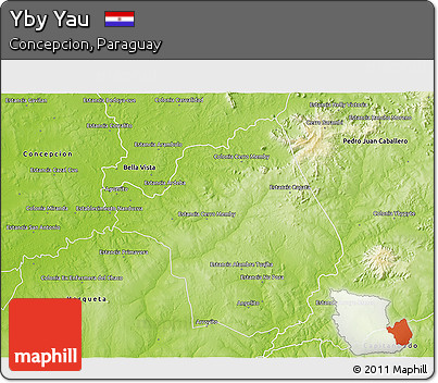 Physical 3D Map of Yby Yau